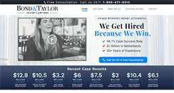 Desktop Screenshot of bondtaylor.com